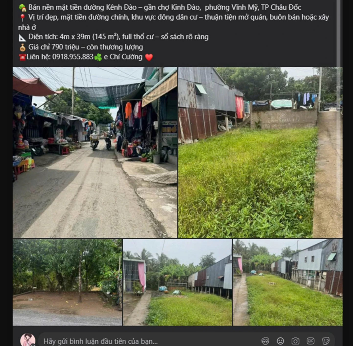 BÁN ĐẤT CHÂU ĐỐC